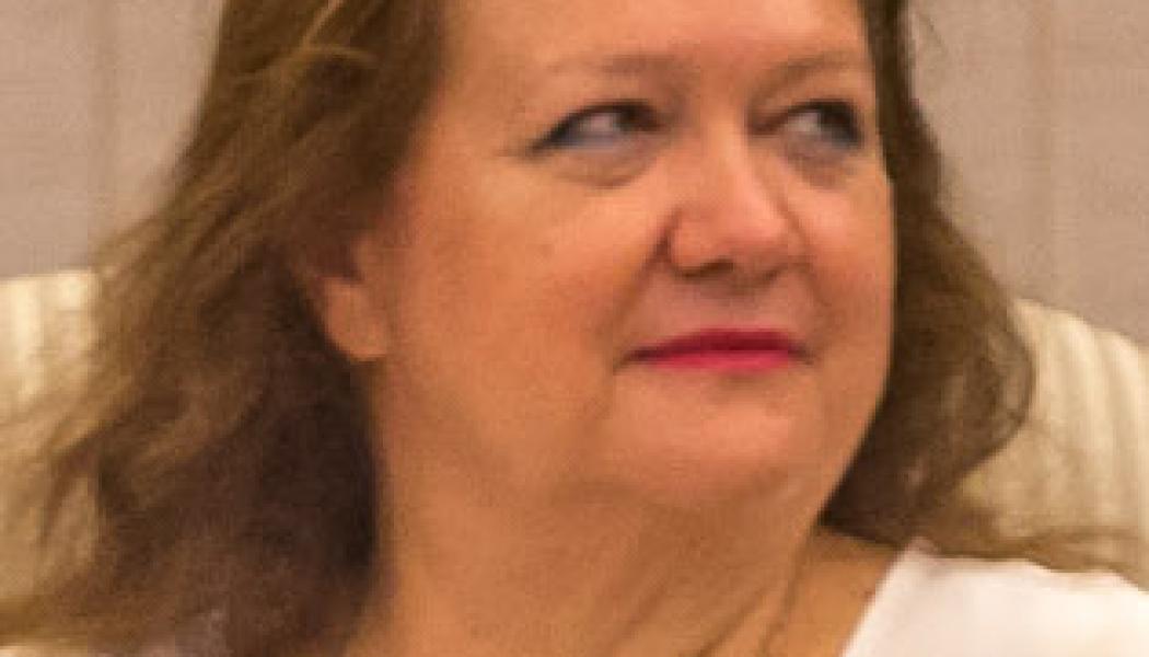 Gina Rinehart, Australiens rikaste person, har skapat sin förmögenhet på Australiens rika järnmalmsfyndigheter. Foto: Department of Foreign Affairs and Trade website – www.dfat.gov.au/Wikimedia Commons