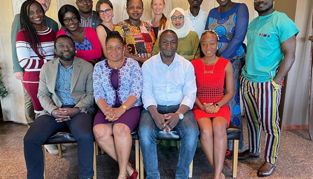 Myndighetspersoner från Kenya, Tanzania, Zambia, Rwanda och Liberia deltar i programmet. Foto: SGU