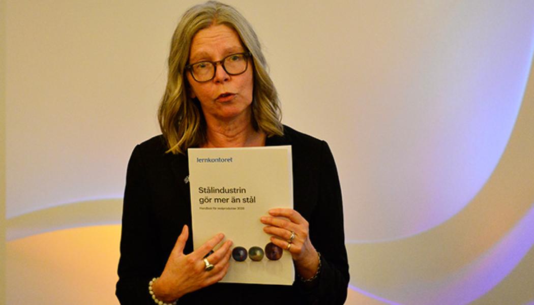   Eva Blixt, rådgivare i miljöfrågor, Jernkontoret. Foto: Christer Ryman

