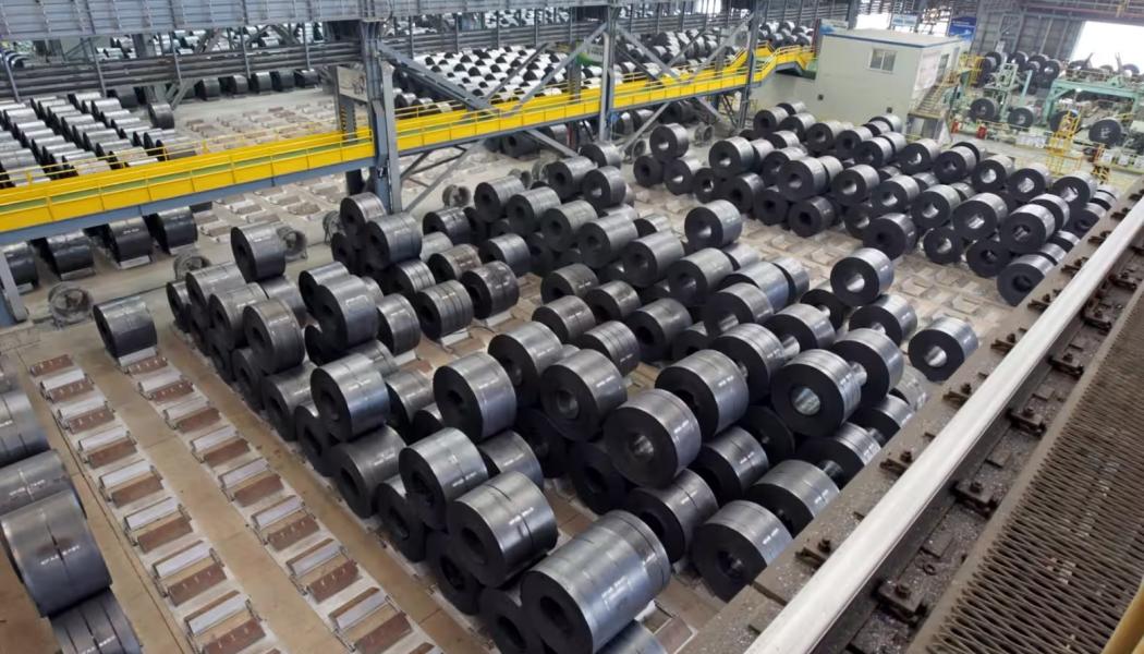 En Hyundai Steel-anläggning. Sydkoreanskt stål har fått undantag från en 25-procentig USA-tull. Foto: Hyundai Steel