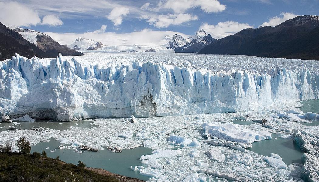 Glaciärer i Anderna. Foto: I, Luca Galuzzi/Wikimedia Commons