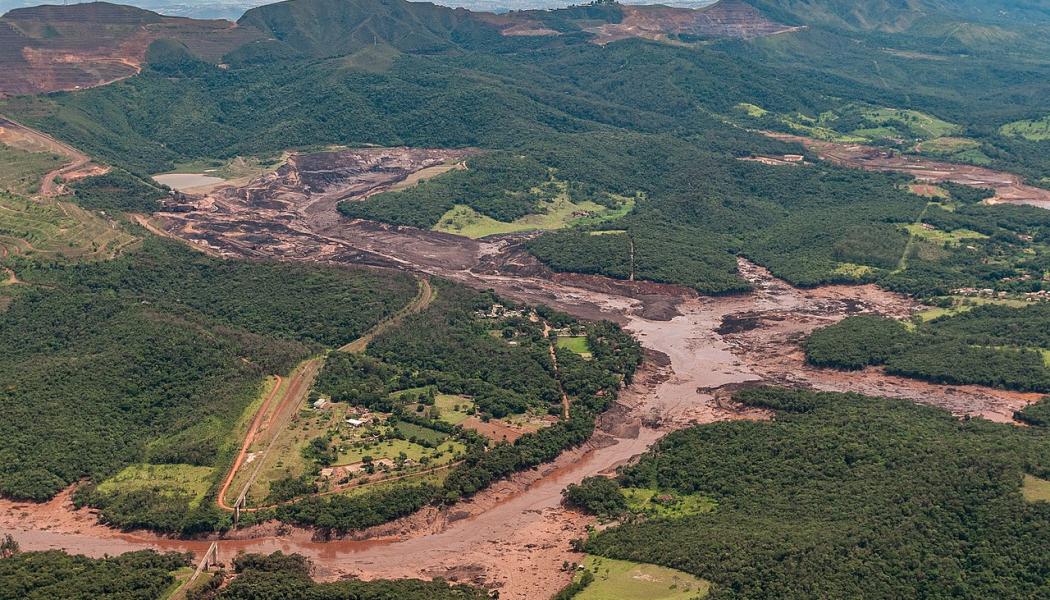 Brumadinho-katastrofen i Brasilien 2019. Foto: Ibama from Brasil, Brumadinho, Minas Gerais/Wikimedia Commons