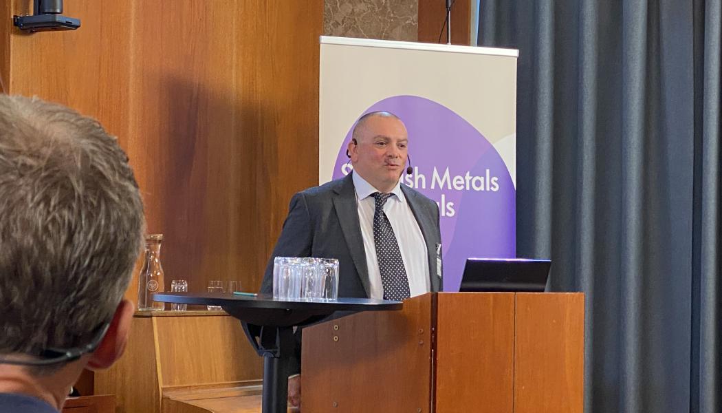 Incite ska fungera som en plattform där företag, forskare, investerare och beslutsfattare kan utbyta idéer och samarbeta för att driva innovation och hållbar utveckling. En representant från EU-kommissionen presenterade Incite tidigare i höst på ett seminarium hos Jernkontoret. Foto: Simon Matthis 