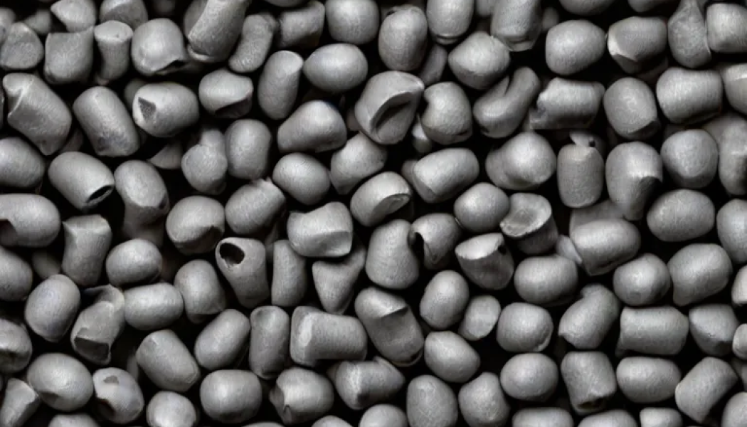 Järnmalmspellets. Arkivbild.