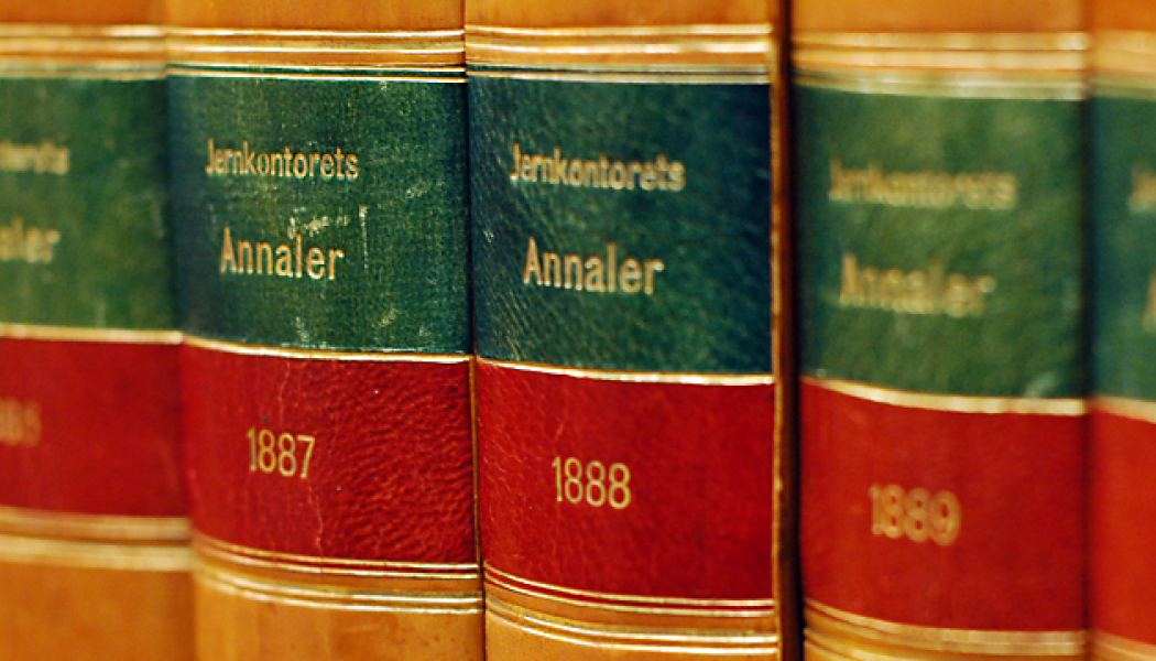 Jernkontorets Annaler är en av världens äldsta ännu utkommande bergsvetenskapliga tidskrifter, med kontinuerlig utgivning sedan 1817. Bild: Jernkontoret