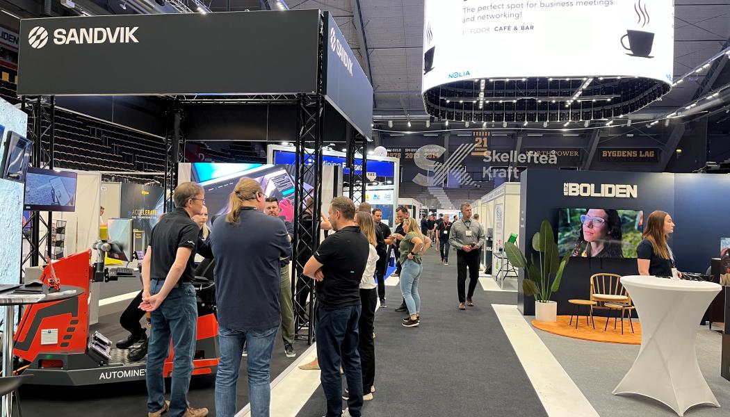 Gruvmässan och konferensen Euro Mine Expo i Skellefteå är invigd och pågår 28-30 maj.