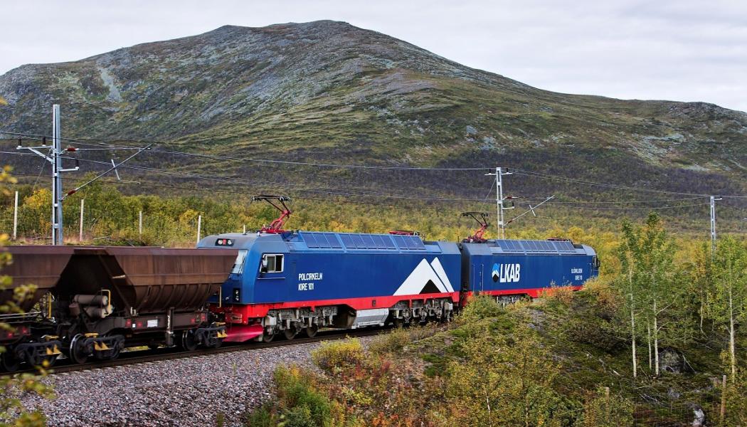 LKAB tvingades ställa in drygt 1000 tågtransporter 2022.
FOTO: LKAB