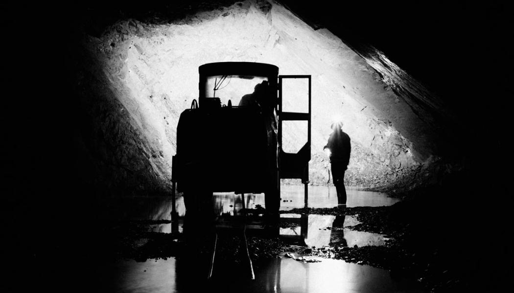 Lovisagruvan driver sedan 2004 en underjordsgruva, med höga halter zink och bly samt något silver, strax norr om Lindesberg i Bergslagen. Foto: Lovisagruvan