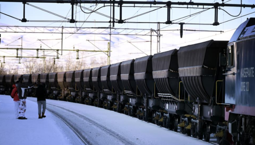 Malmbanan. Arkivbild