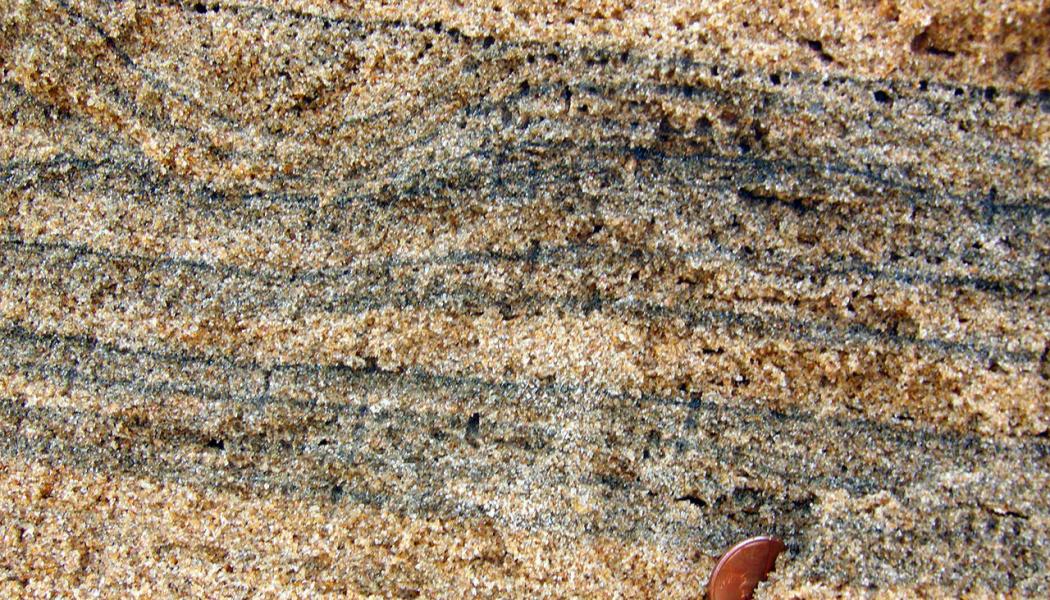 Magnetitmalm. Foto: Mark A. Wilson - Department of Geology the college of Wooster/Wikimedia Commons