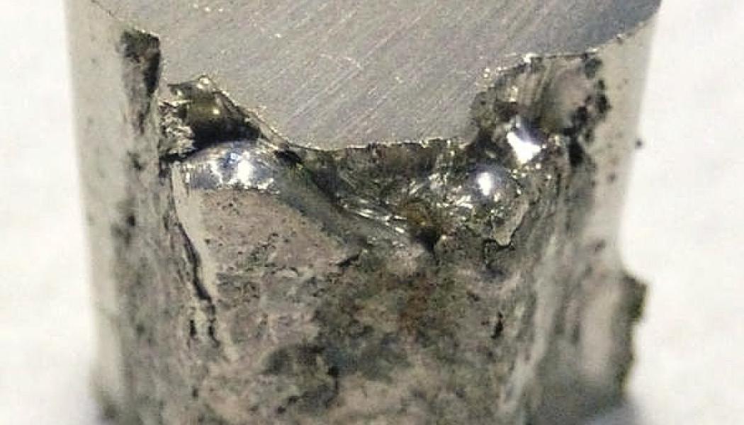 Nickel. Bild: Materialscientist/Wikimedia Commons