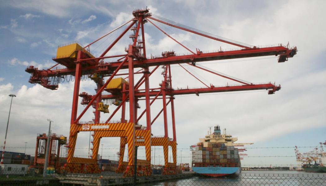 Containerterminal i Melbourne. Foto: Wikimedia Commons