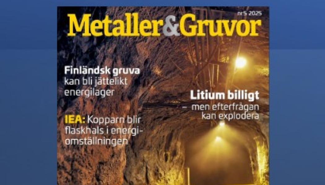 Nya numret av Metaller&Gruvor. nr 5 2025