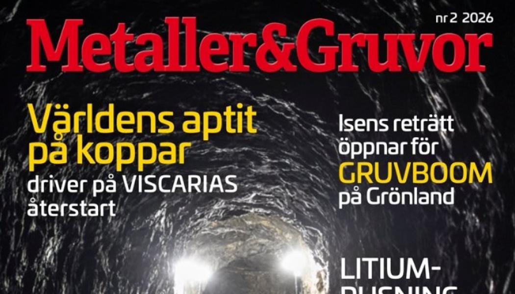Nya numret av Metaller & Gruvor nr 2/2026
