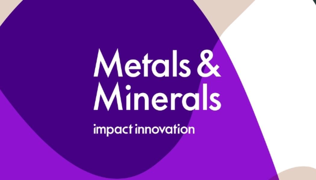 Innovationsprogrammet Metals & Minerals är en del av Sveriges strategiska innovationsatsning för 2030-talet, Impact Innovation. Det är ett initiativ av Energimyndigheten, Formas, Vinnova och den svenska metall- och gruvindustrin. Branschorganisationen Jernkontoret är koordinator. Bild: Metalsandminerals