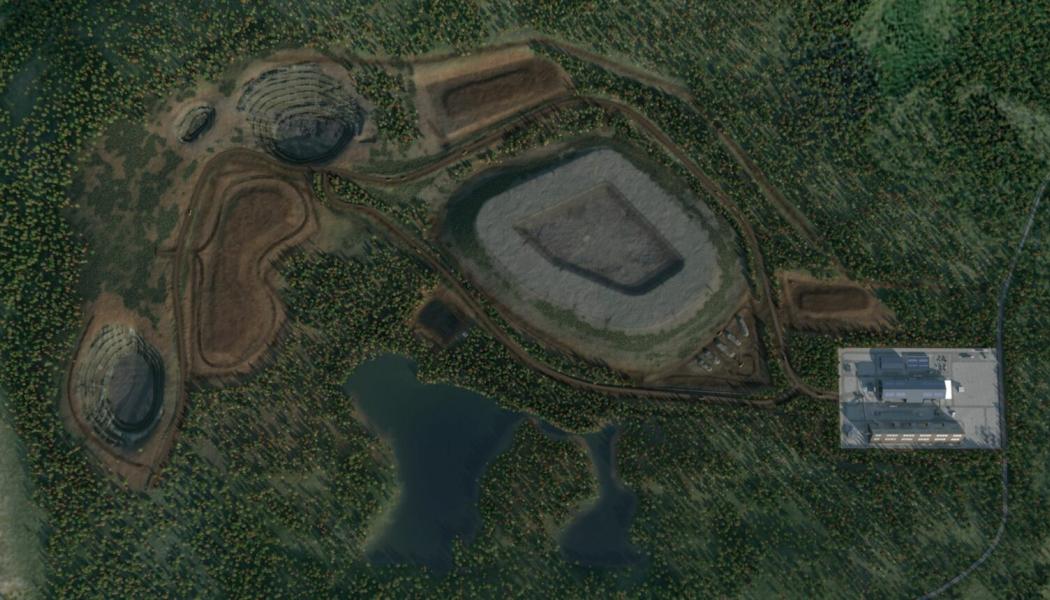 I början av april 2023 fick Talga grönt ljus för brytning i dagbrott av 120 000 ton grafitmalm årligen, men beslutet överklagades. Bild: Talga 