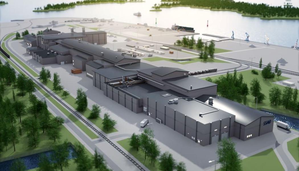 Stålverket kallas för mini-mill (ett integrerat elektrostålverk). Ill: SSAB