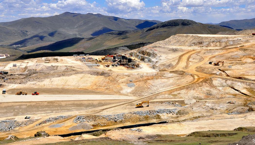 Las Bambas koppargruva i Peru, en av världens största. Foto: MMG