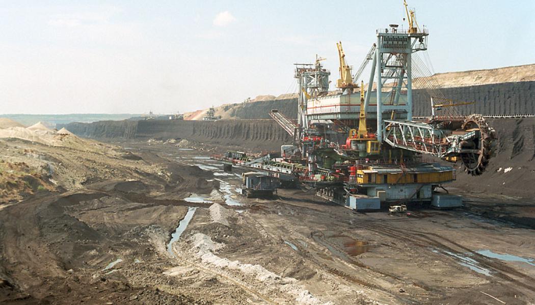 Ytlig utvinning av kol i Ryssland. Foto: Wikimedia Commons