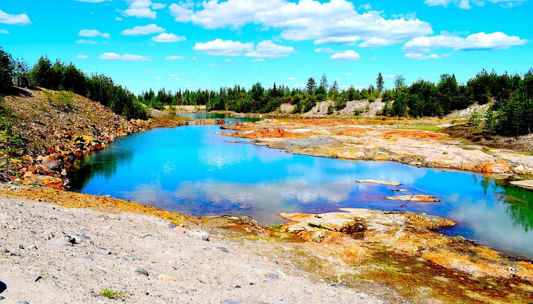  Juomasuo dagbrott i Juomasuo, Kuusamo. Foto: Wikipedia Common Lic. Kredit: Kitka 





