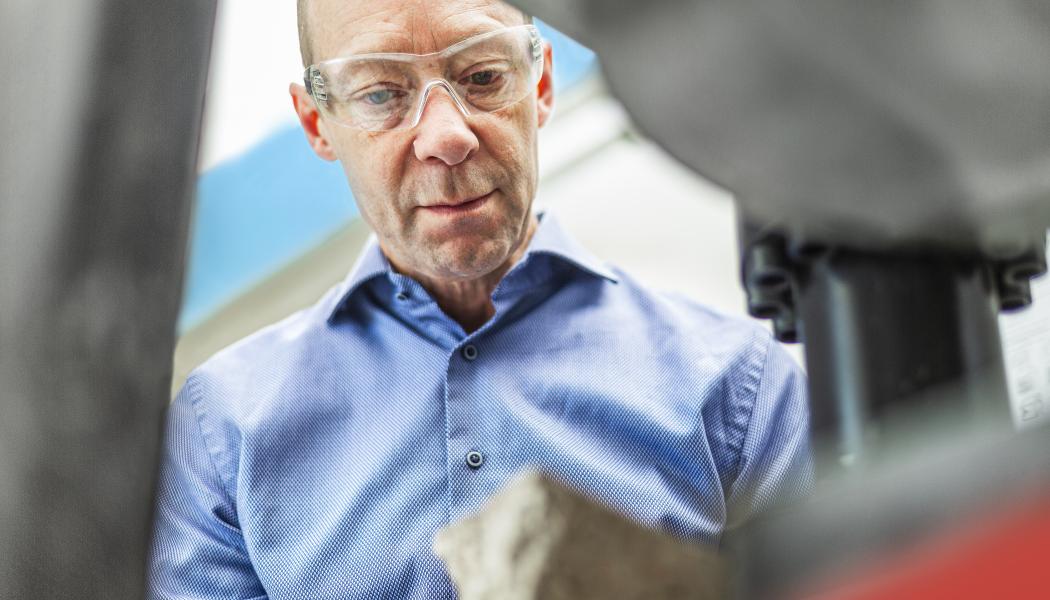 Ingemar Löfgren, FoU-chef på Thomas Concrete Group. Foto: Thomas Concrete Group