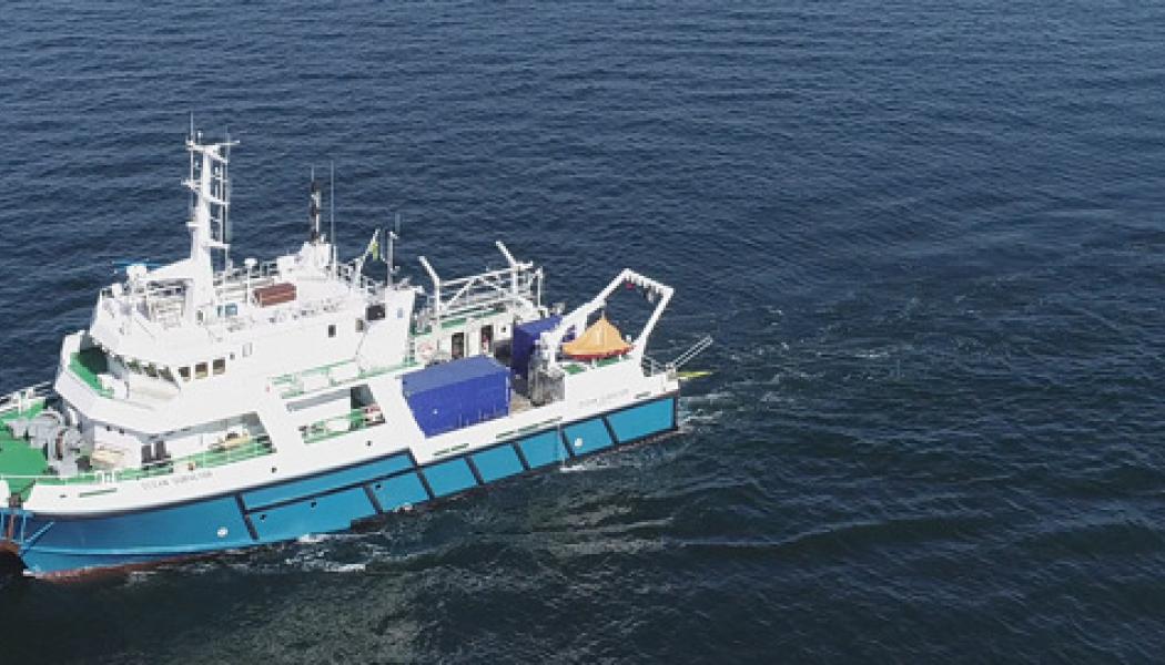 Fartyget Ocean Surveyor. Foto: SGU