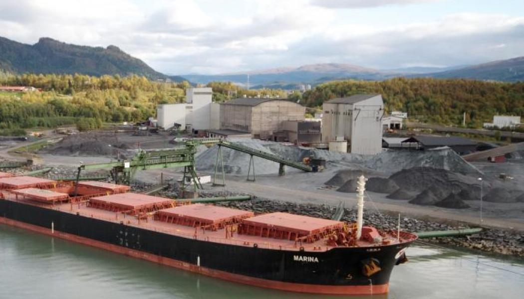Med endast kort avstånd till hamnen i Gullsmedvik och järnvägsförbindelser har Rana Gruber en solid utgångspunkt. Bearbetningen av dess järnmalm drivs redan med 100 procent förnybar energi genom användning av vattenkraft. Foto: Rana Gruber






