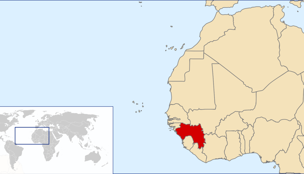 Guinea har förutom de enorma järnmalmsfyndigheter stora tillgångar av bauxit, som används vid aluminiumtillverkning. Karta: Rei Artur/Wikimedia Commons