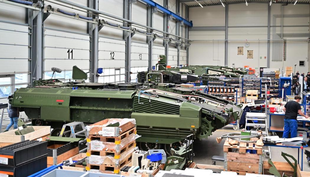 Rheinmetall fortsätter att investera tungt i kapacitetsutbyggnad inom bland annat krutproduktion, ammunition och drönarsystem. Foto: Rheinmetall
