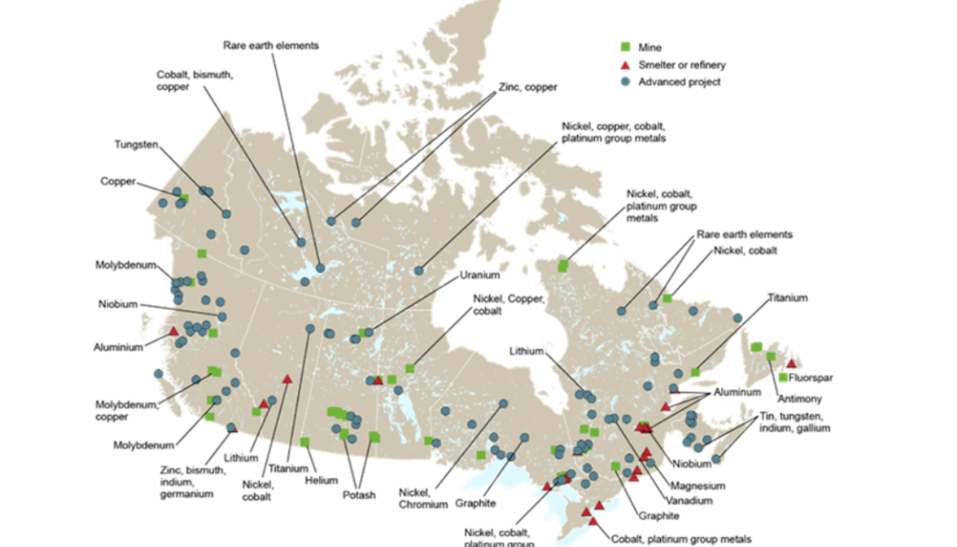 Karta: kanadensiska regeringens hemsida/www.canada.com