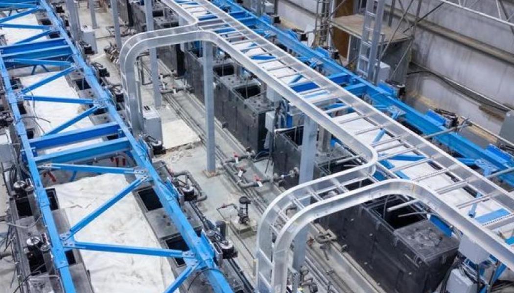 Kanadensiska Globe & Mail beskriver dessutom SRC-anläggningen som ”North America’s first vertically integrated rare-earth processing complex – capable of separation and smelting at commercial scale”.   Foto: Saskatchewan Research Council, SRC, 