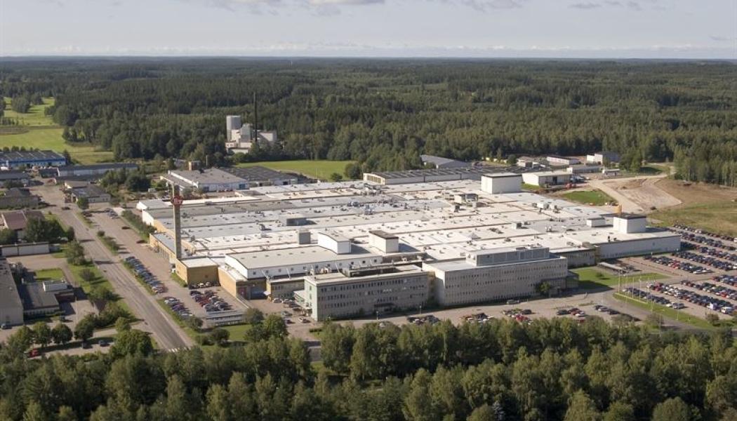 Anläggning för Toyota materialhandling i Mjölby. Foto: Toyota Material Handling