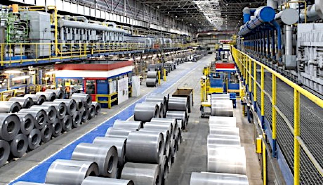 Stålverk i tyska Gelsenkirschen. Foto: Thyssenkrupp