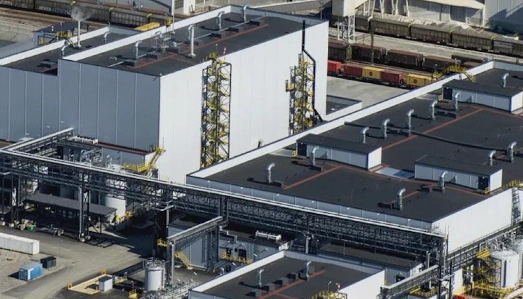 Terrafames batteritekniska anläggning i Finland. Foto: Terrafame