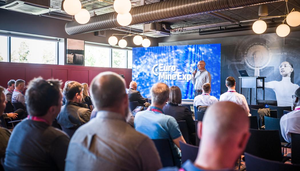 Konferensprogrammet för Euro Mine Expo 2026 bygger på ”tre viktiga pelare”: innovation och teknik, socialt ansvar samt arbetsplatssäkerhet. Foto: Euro Mine Expo