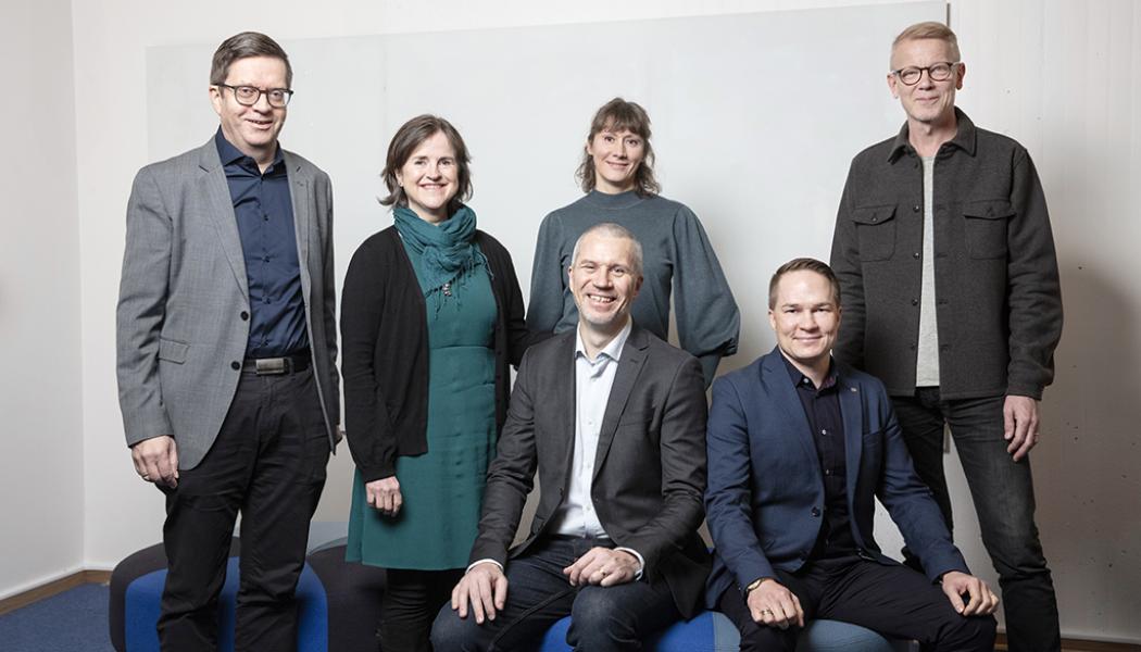 Vid Luleå tekniska universitet förstärks två högteknologiska labb inom materialvetenskap med 52 miljoner kronor. Personer på bild, se nedan. Foto: Tomas Bergman