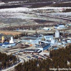 Kittilä goldgruva i Finland. Foto: Agnico Eagle Finland.