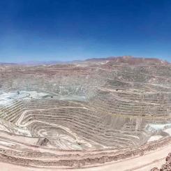 Escondida-gruvan. Foto: BHP