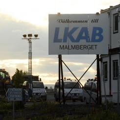 Foto Thord Nilson: Malmbergsgruvan utanför Gällivare utryms. Arkivbild.