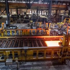 Magnus Hjalmarson Neideman/SvD/TT: SSAB:s valsverk i Oxelösund. Arkivbild.