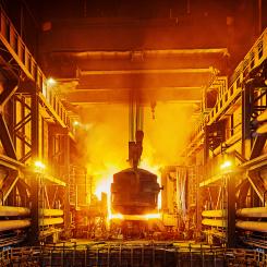 Den elektromagnetiska omröraren ska hjälpa Çolakoğlu Metalurji att uppfylla sina hållbarhetsmål genom snabb kemisk och termisk homogenisering i ugnen. Foto:  Çolakoğlu Metalurji