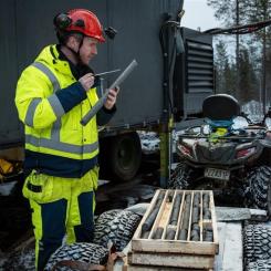 LKAB:s mineraltillgångar har ökat med cirka 900 miljoner ton jämfört med 2024. Foto: Hans Berggren/LKAB