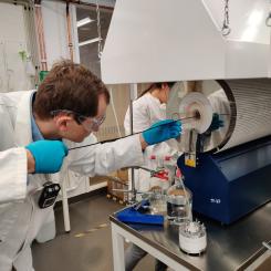 Swerims högtemperaturlabb.