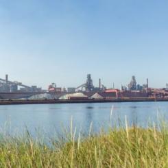 Anläggningen i Dunkerque där en av de digitala labben öppnat. Foto: ArcelorMittal