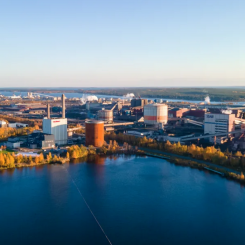 Luleå Energi vill skapa cirkulärt och fossilfritt energisystem. Foto: Luleå Energi