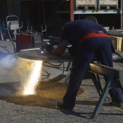 EU har redan förlorat 2,5 miljoner tillverkningsjobb sedan 2008 och bara inom stålindustrin har nästan 100 000 jobb försvunnit, enligt Eurostat. Arkivbild.