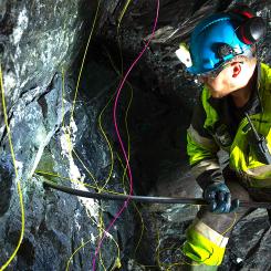 Endomines upptäckt: Guldhalten på den södra guldlinjen är enligt mätningar högre än vid Pampalo och Hosko i Ilomants. Foto: Endomines