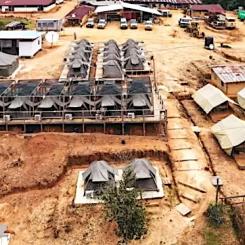 Pasofino Golds fyndighet i Liberia. Foto: Pasofino Gold