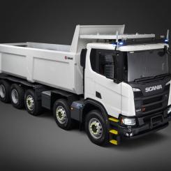 Den nya autonoma transportlösningen för gruvor. Foto: Scania