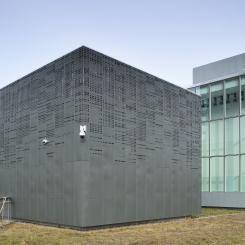 Stensvik metrostation i Helsingfors, Finland. Foto: Ruukki Construction